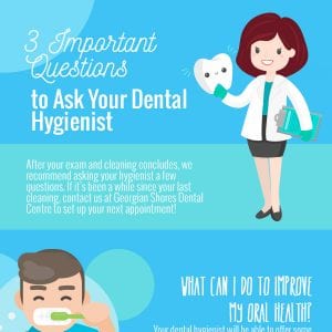 3 Important Questions to Ask Your Dental Hygienist [infographic]